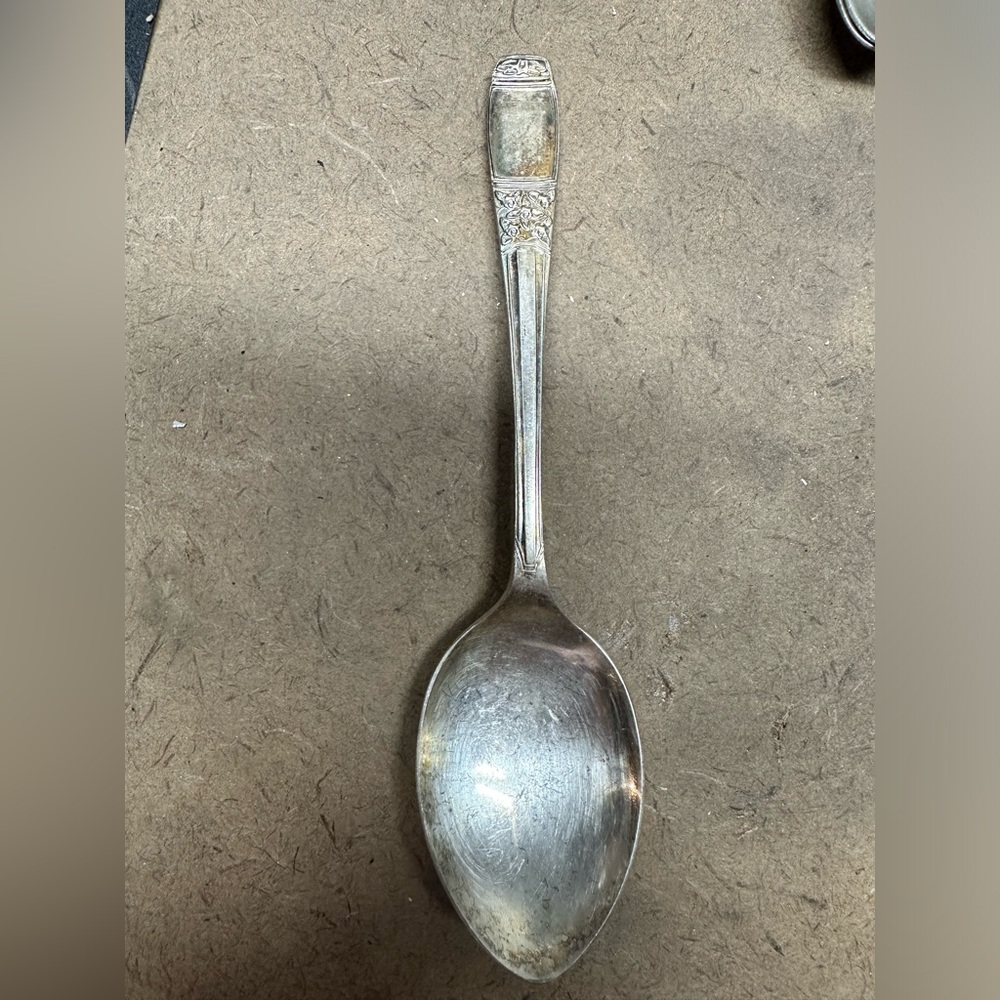 Silver Plated Spoon Ring - Picture 14 of 14